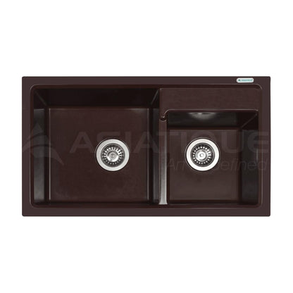 Asiatique Quartz Sink Vienna VIENNA ( 31 x 18 inches )  -  Bronze