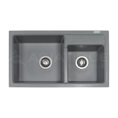 Asiatique Quartz Sink Vienna VIENNA ( 31 x 18 inches )  -  Mercury