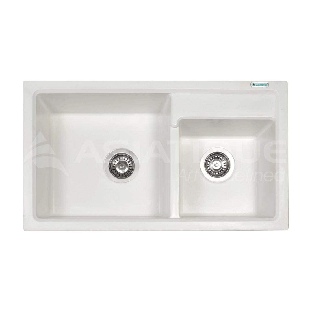 Asiatique Quartz Sink Vienna VIENNA ( 31 x 18 inches )  -  White