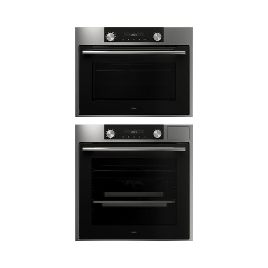 Asko Built In Oven with Full Steam Function OCS8637S + Asko Built-In Microwave OM8437S