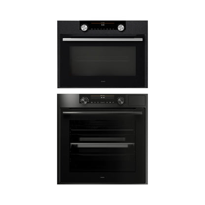 Asko Built In Oven with Full Steam Function OCS8687B + Asko Built-In Microwave OM8487B