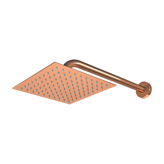 Colston Single Flow Overhead Shower Aura AURA ROSE GOLD SHOWER HEAD - Rose Gold