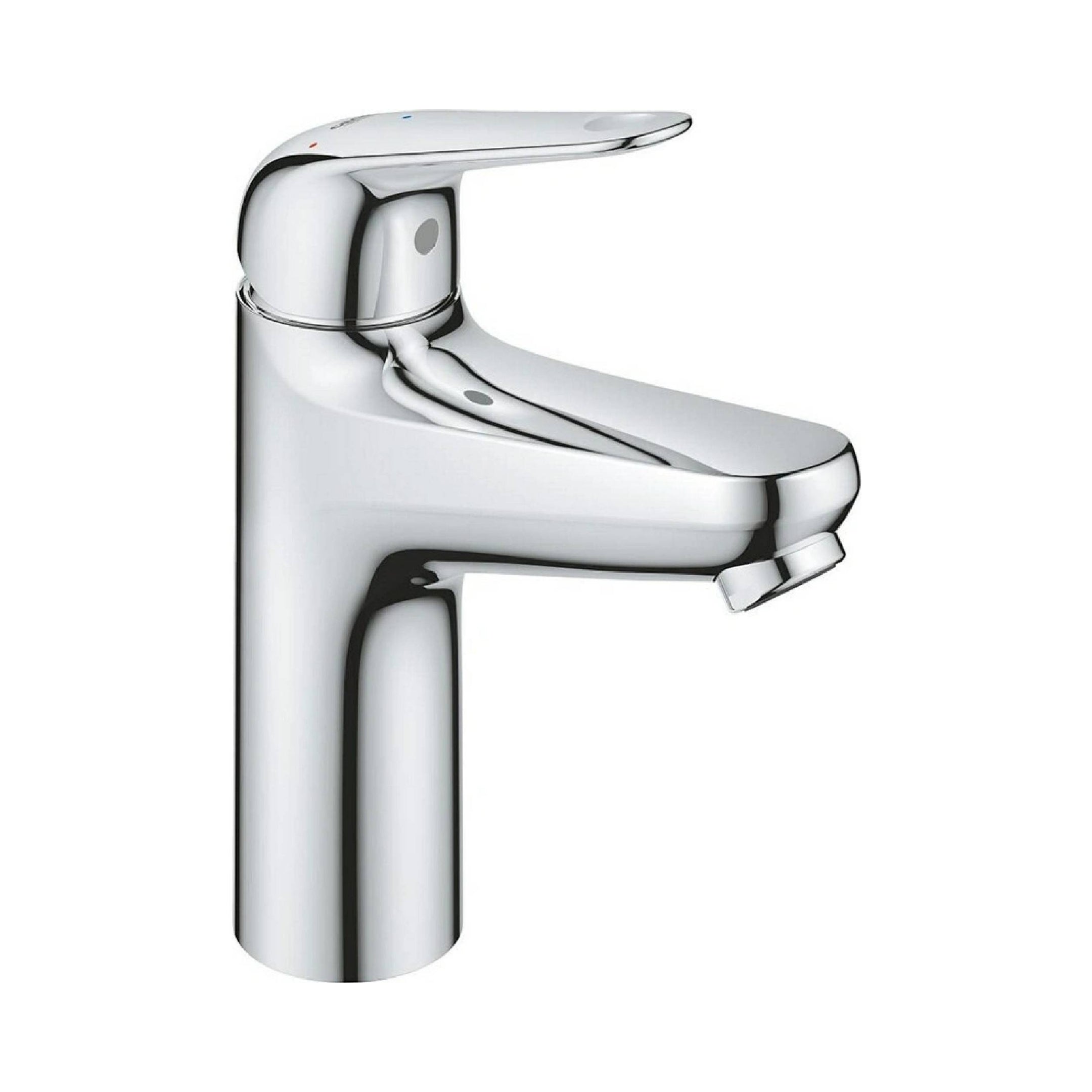 Grohe Table Mounted Regular Basin Tap Euroeco 24284001 - Chrome on ...