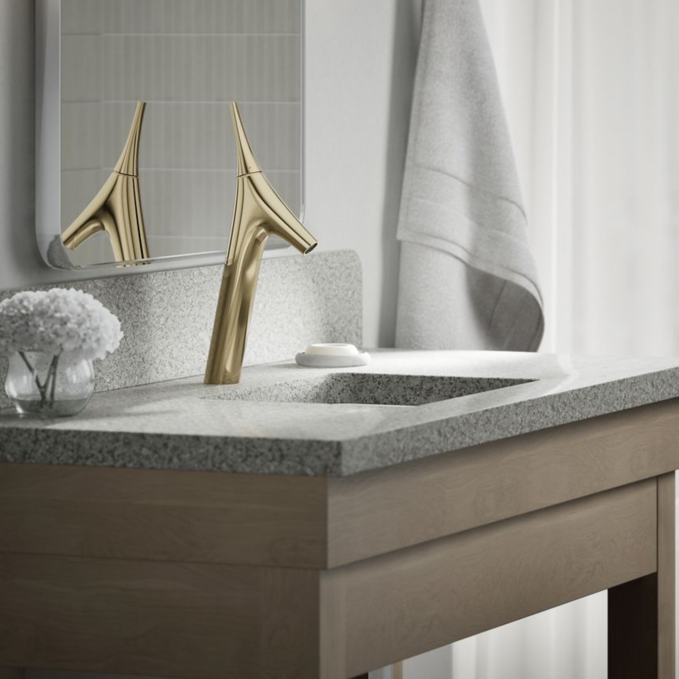 Kohler Table Mounted Tall Boy Basin Mixer Vive K-23967IN-4ND-AF