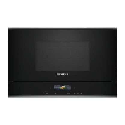 Siemens Built In Oven with Full Steam Function iQ700 HS736G3B1I + Siemens Built-In Microwave IQ700 Series BE732L1B1I