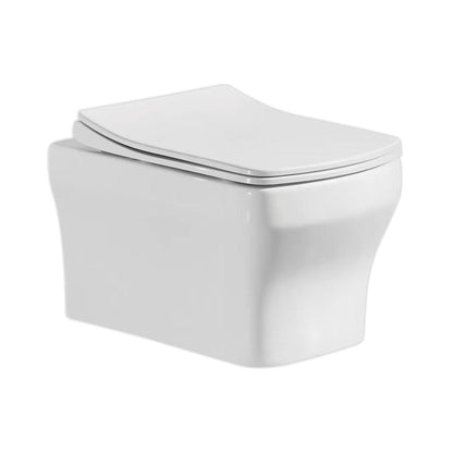 Hindware Wall Mounted White Closet WC Berlin 92560 WHITE with P-Trap