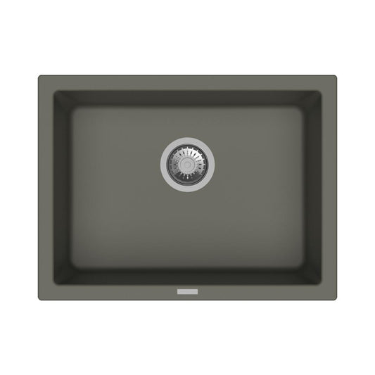 Carysil Quartz Sink Single Bowl SINGLE BOWL BIG BOWL ( 24 x 18 inches )  -  Concrete