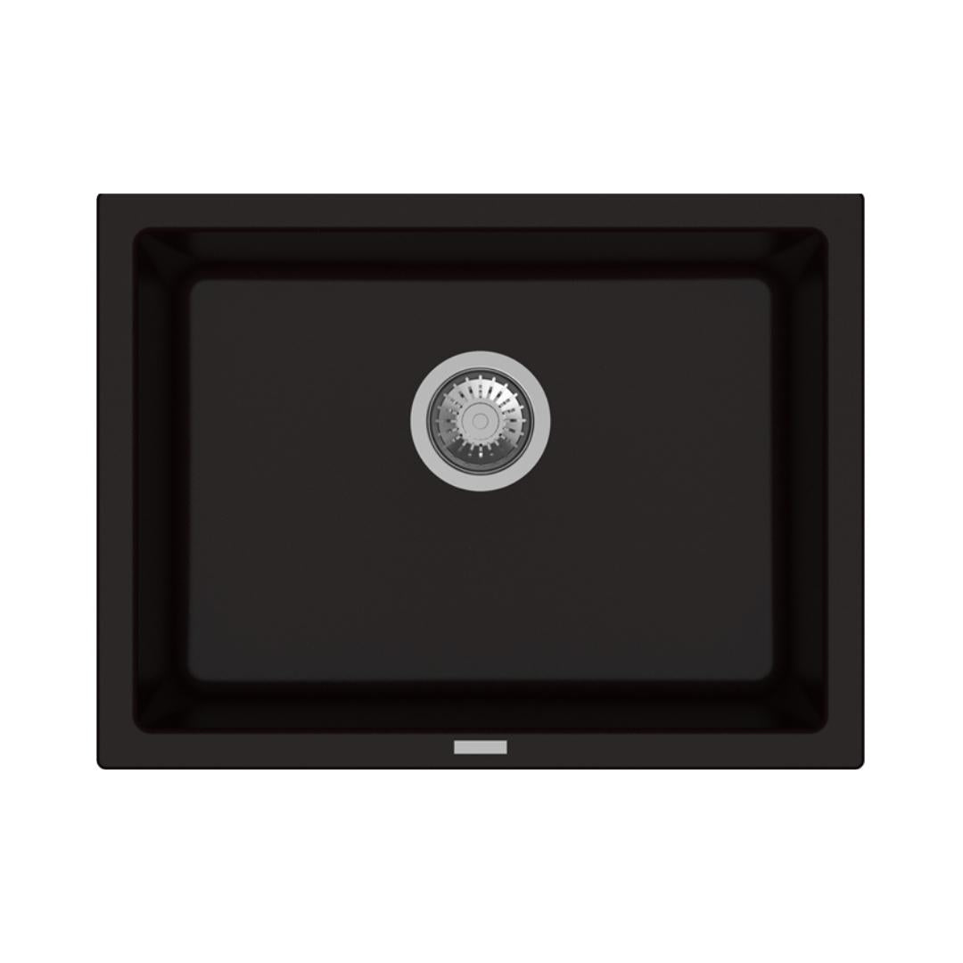 Carysil Quartz Sink Single Bowl SINGLE BOWL BIG BOWL ( 24 x 18 inches )  -  Espresso
