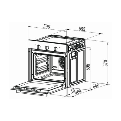 Carysil Built In Oven BIO 03