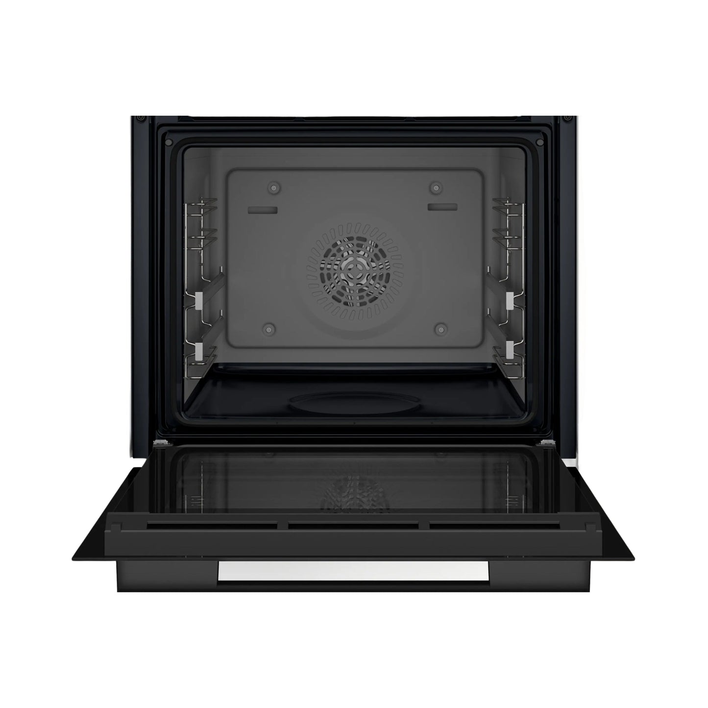 Bosch Built In Oven With Air Fryer Series 6 HJG852YB0I + Bosch Built-In Microwave Series 6 BEL554MB0I