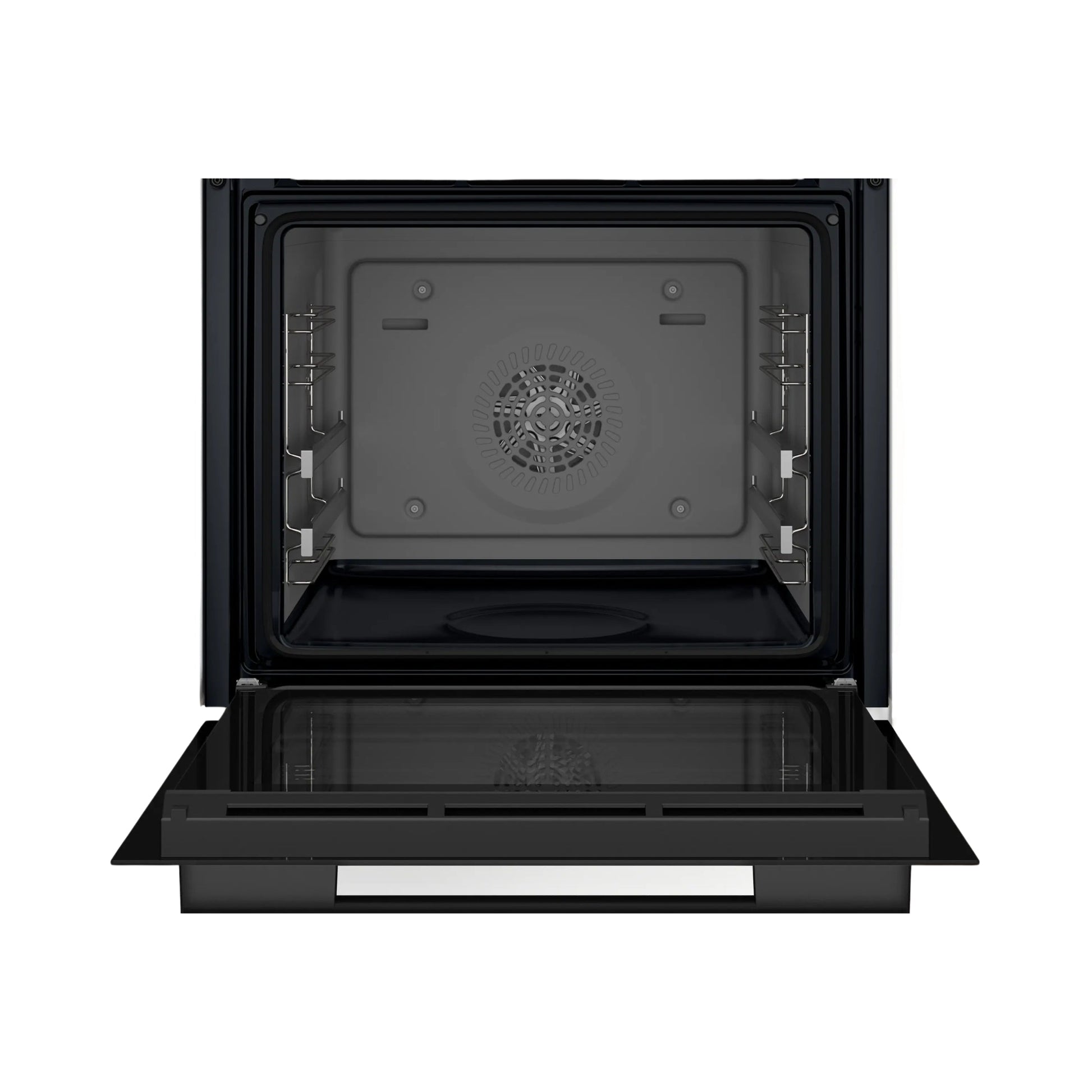 Bosch Built In Oven With Air Fryer Series 6 HJG852YB0I + Bosch Built-In Microwave Series 6 BEL554MB0I