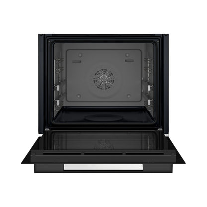 Bosch Built In Oven With Air Fryer Series 6 HJG852YB0I + Bosch Built-In Microwave Series 6 BEL554MB0I