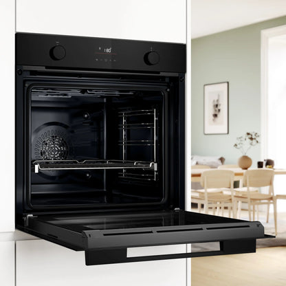 Bosch Built In Oven with Air Fryer Series 4 HUA716EA0I + Bosch Built-In Microwave Series 6 BEL554MB0I