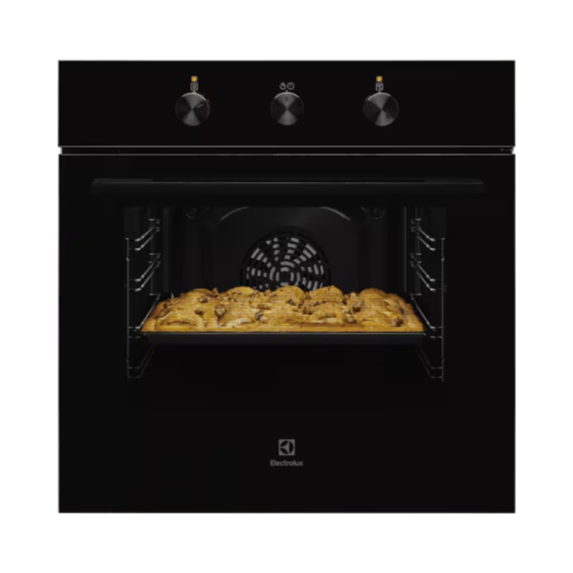 Electrolux Built In Oven with Steam Assist UltimateTaste 300 KOH2H00BK + Electrolux Built-In Convection Microwave with Air Fryer UltimateTaste 900 EMSB30XCF