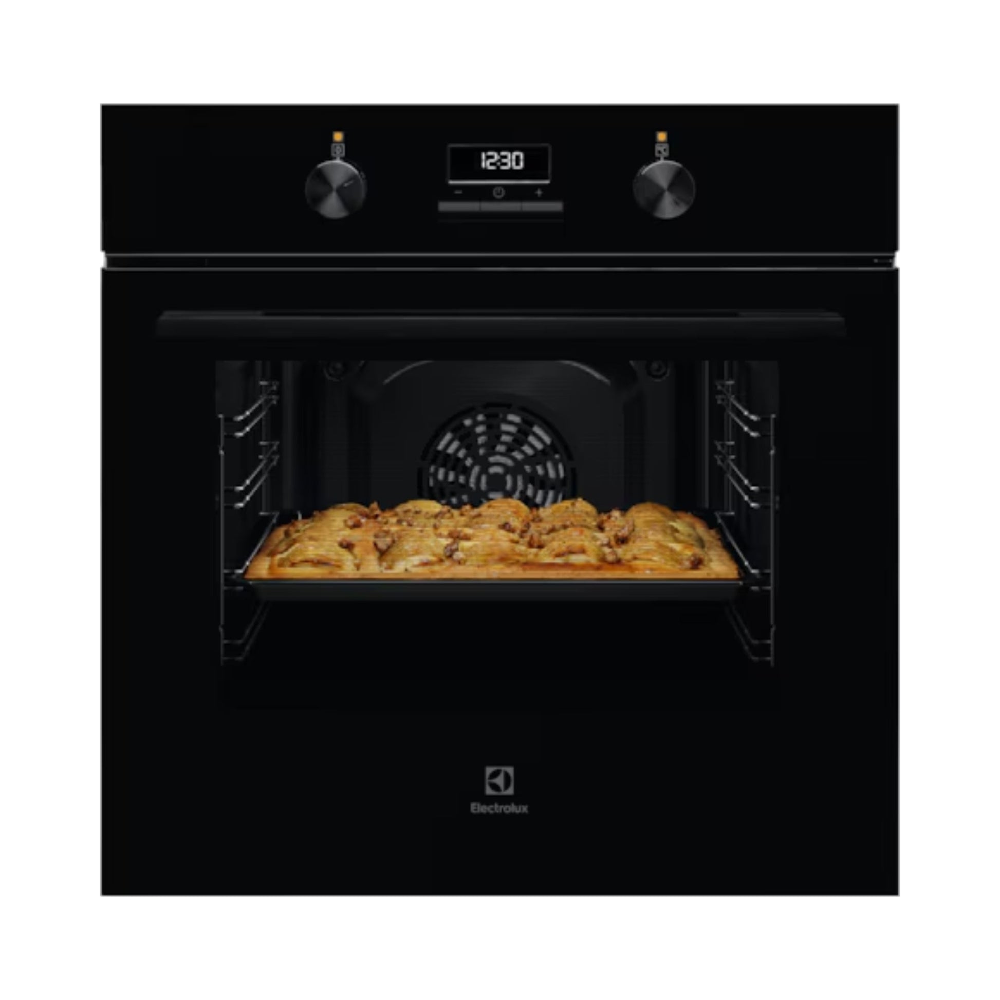 Electrolux Built In Oven with Steam Assist UltimateTaste 300 KOH3H00BK + Electrolux Built-In Convection Microwave with Air Fryer UltimateTaste 900 EMSB30XCF