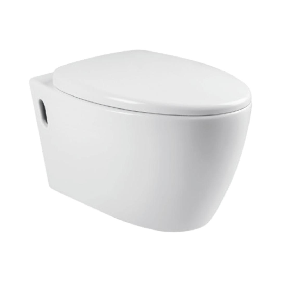 Parryware Wall Mounted White Closet WC Blaze BLAZE C890V with P-Trap
