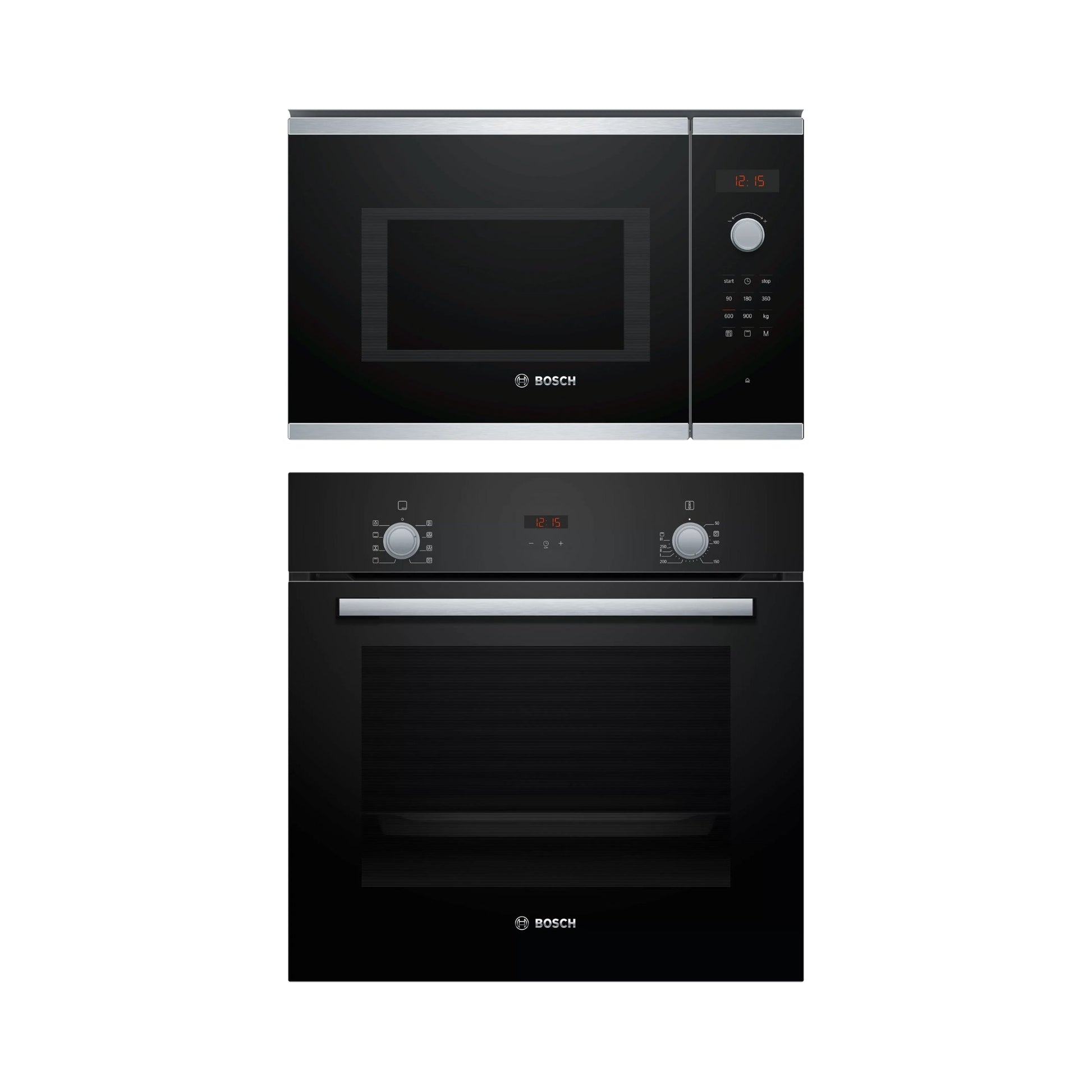 Bosch Built In Oven HBF532BA0I + Bosch Built-In Microwave Series 4 BEL553MS0I