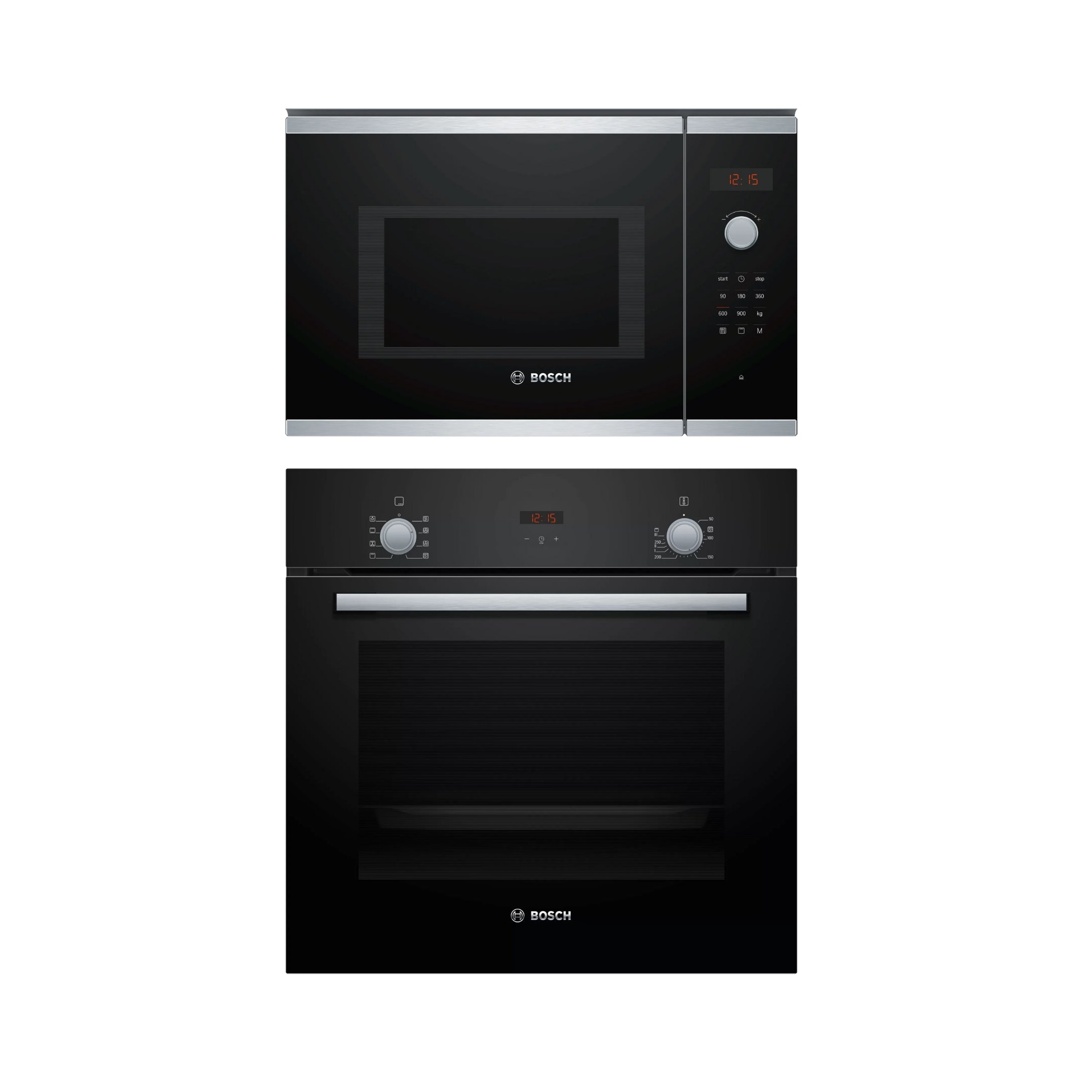 Bosch Built In Oven HBF532BA0I + Bosch Built-In Microwave Series 4 BEL553MS0I