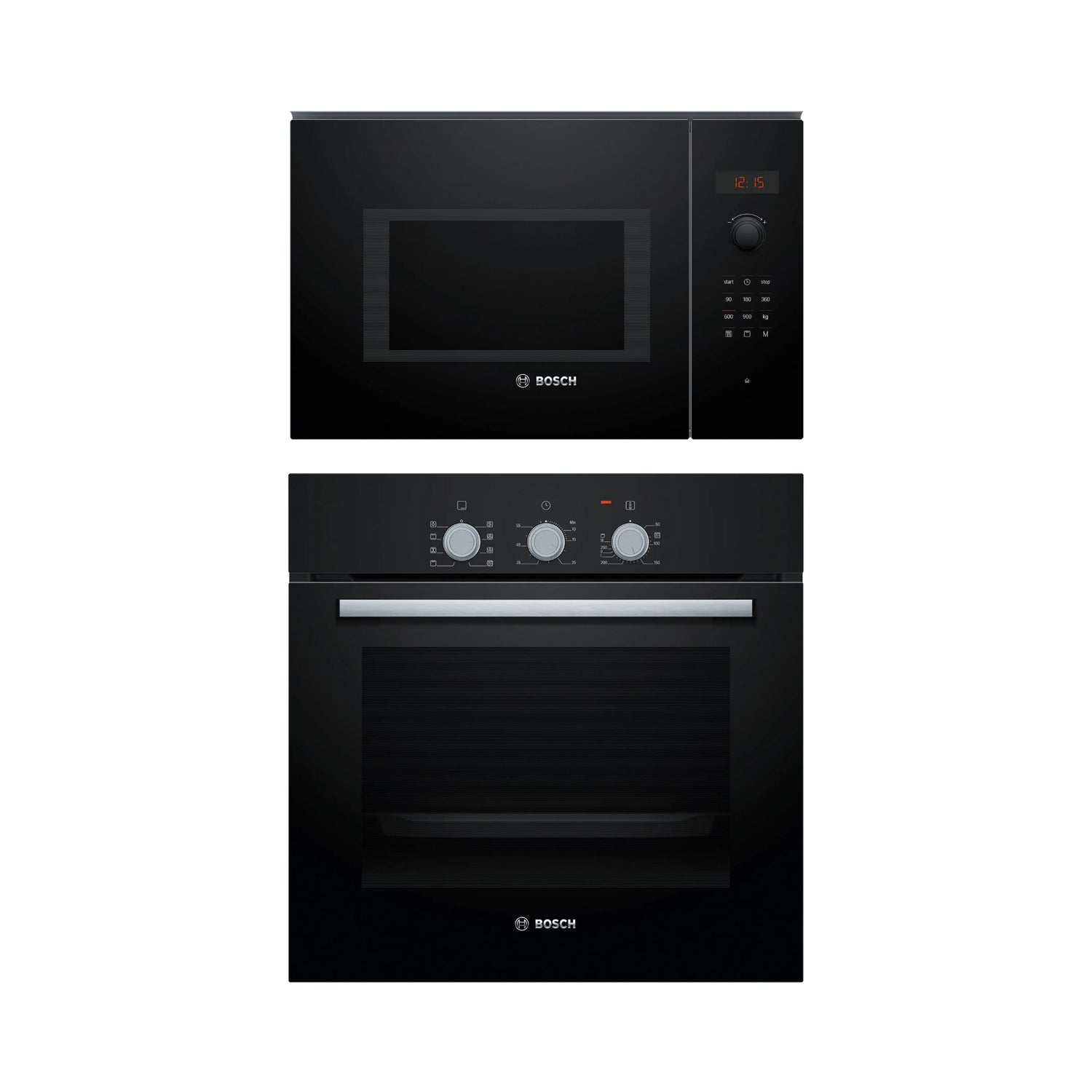 Bosch Built In Oven HBF031BA0I + Bosch Built-In Microwave Series 6 BEL553MB0I
