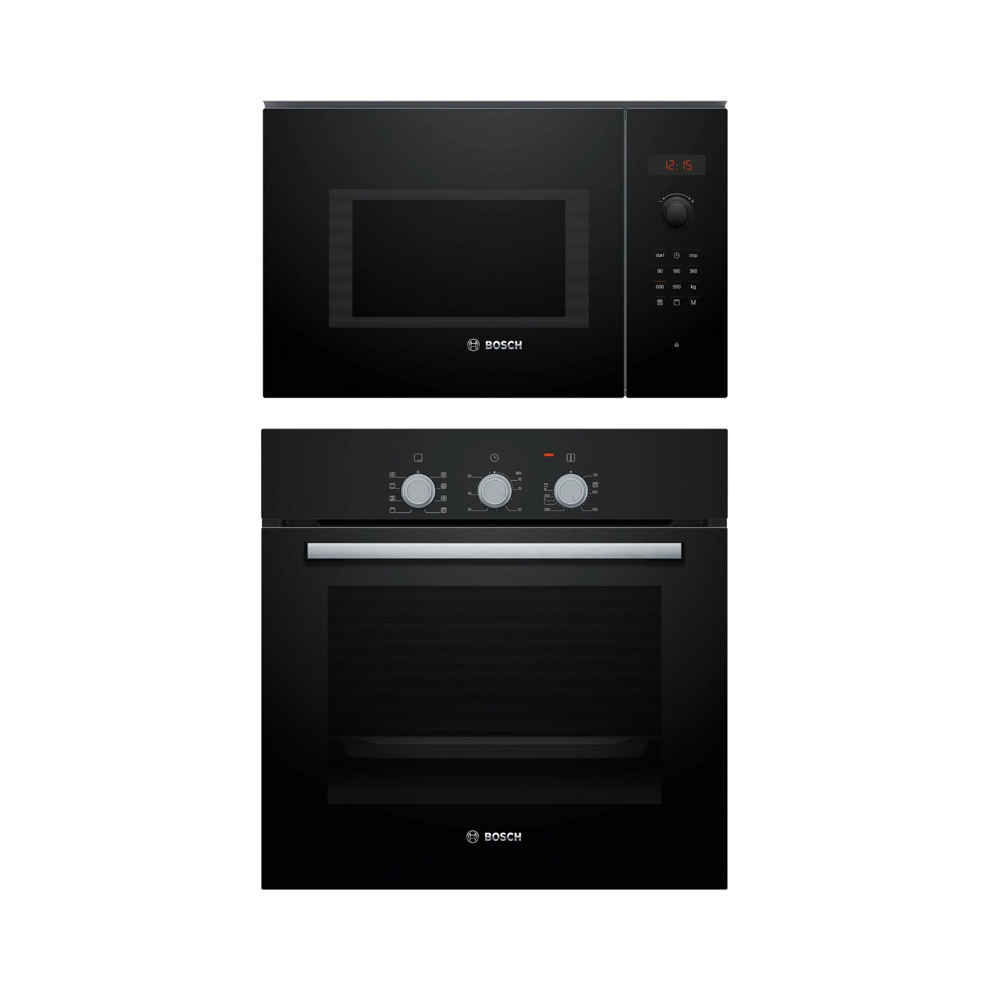 Bosch Built In Oven HBF031BA0I + Bosch Built-In Microwave Series 6 BEL553MB0I