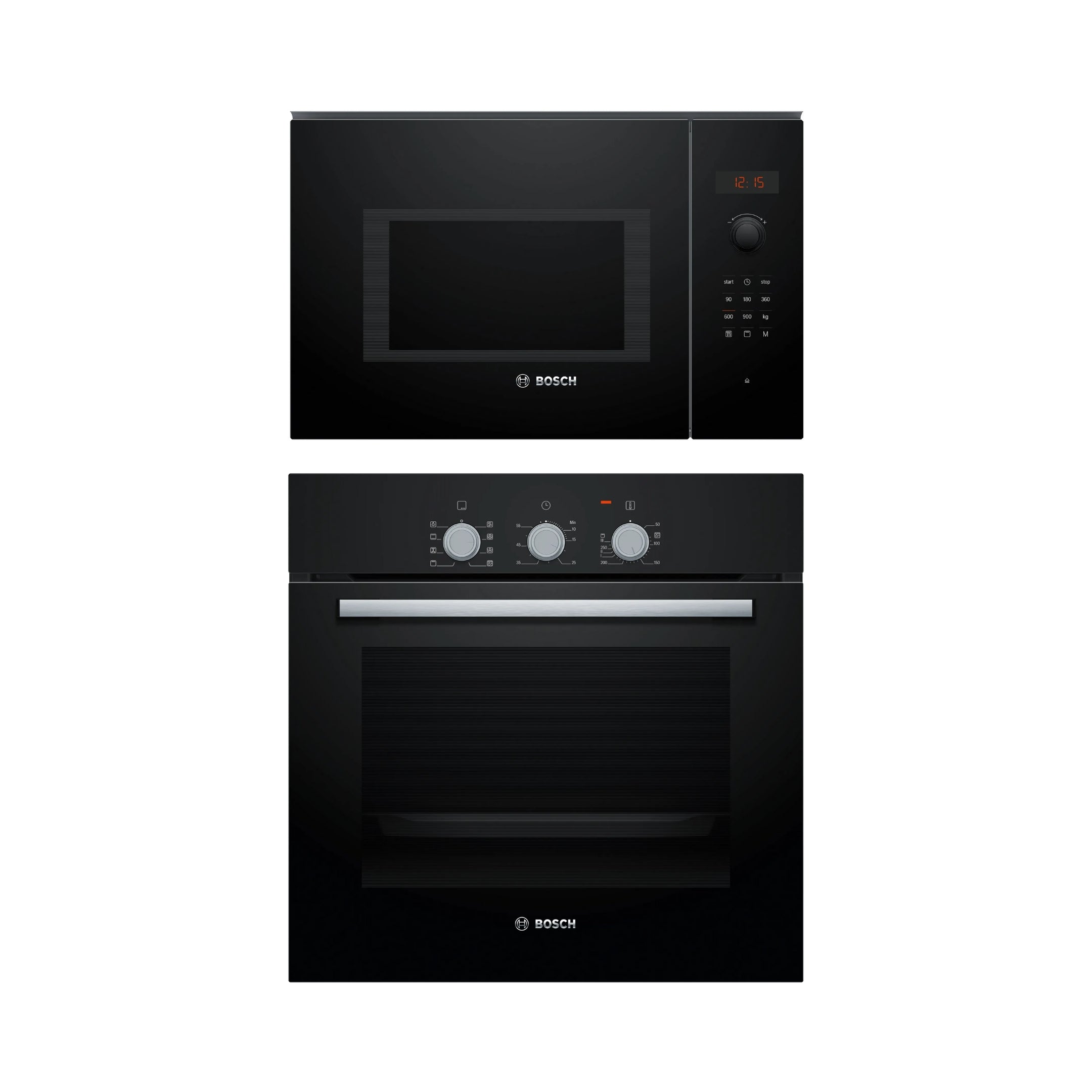 Bosch Built In Oven HBF031BA0I + Bosch Built-In Microwave Series 6 BEL553MB0I