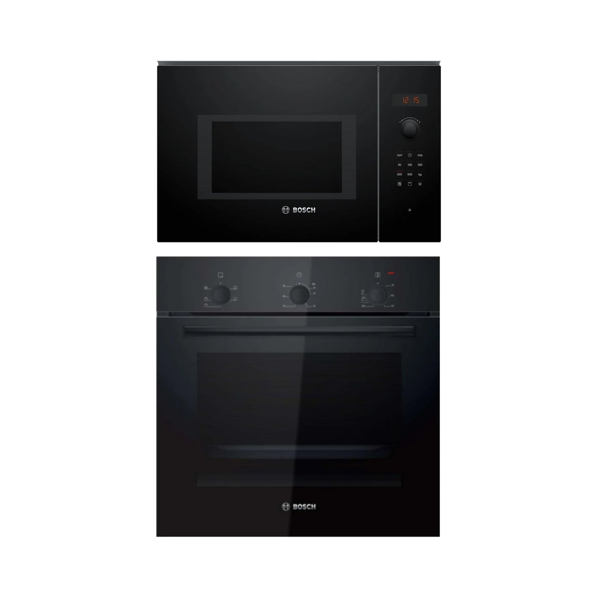 Bosch Built In Oven HBF011BA1I + Bosch Built-In Microwave Series 6 BEL553MB0I