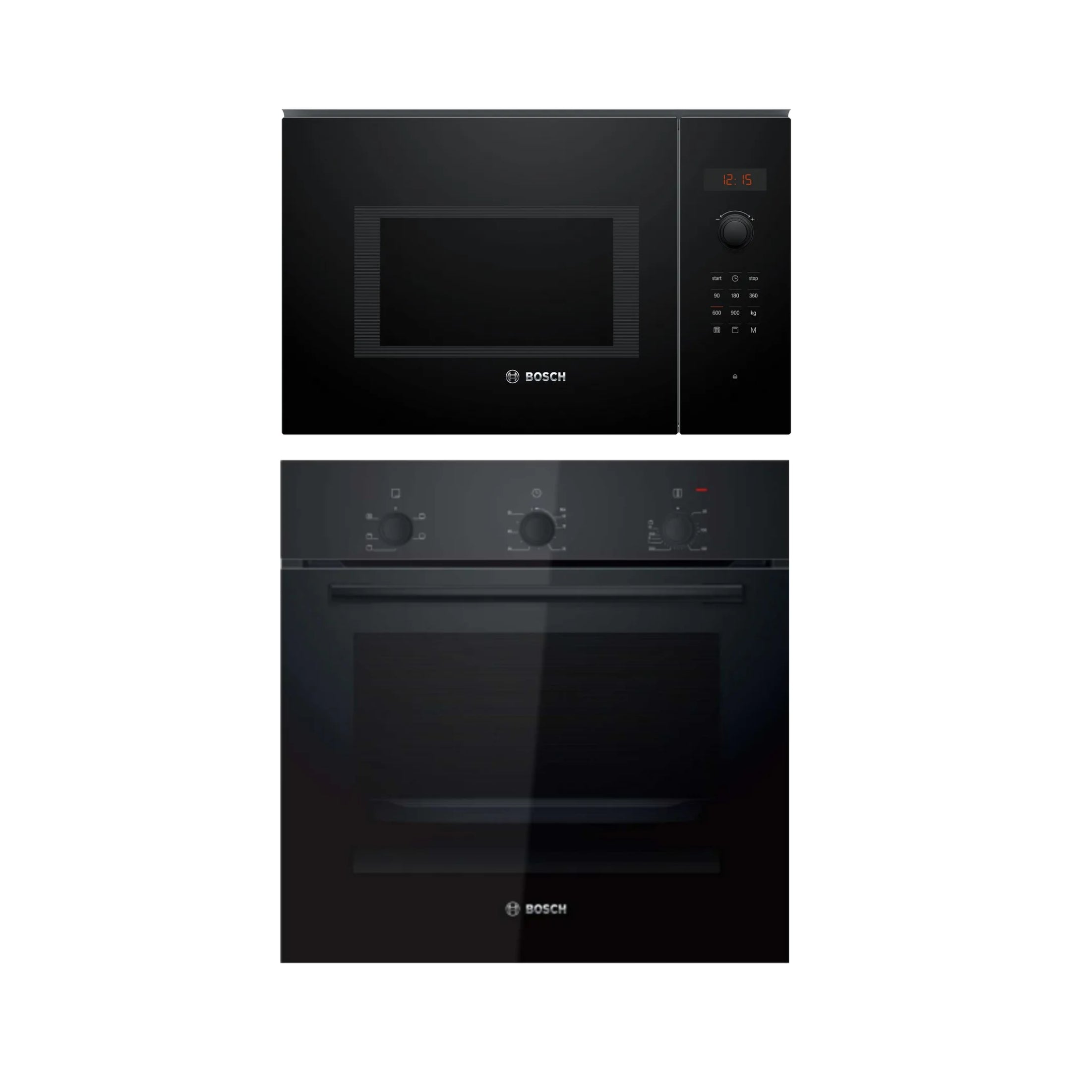 Bosch Built In Oven HBF011BA1I + Bosch Built-In Microwave Series 6 BEL553MB0I