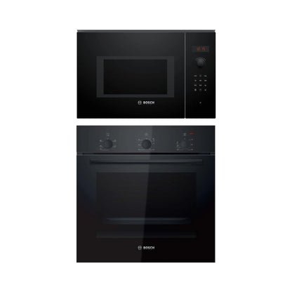 Bosch Built In Oven HBF011BA1I + Bosch Built-In Microwave Series 6 BEL553MB0I