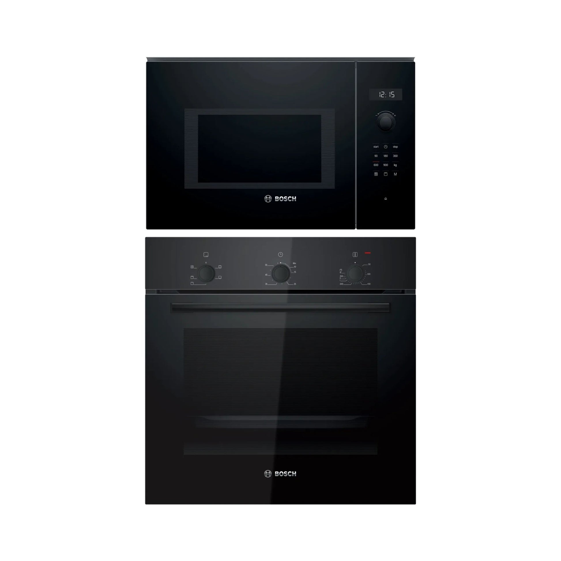 Bosch Built In Oven HBF011BA1I + Bosch Built-In Microwave Series 6 BEL554MB0I