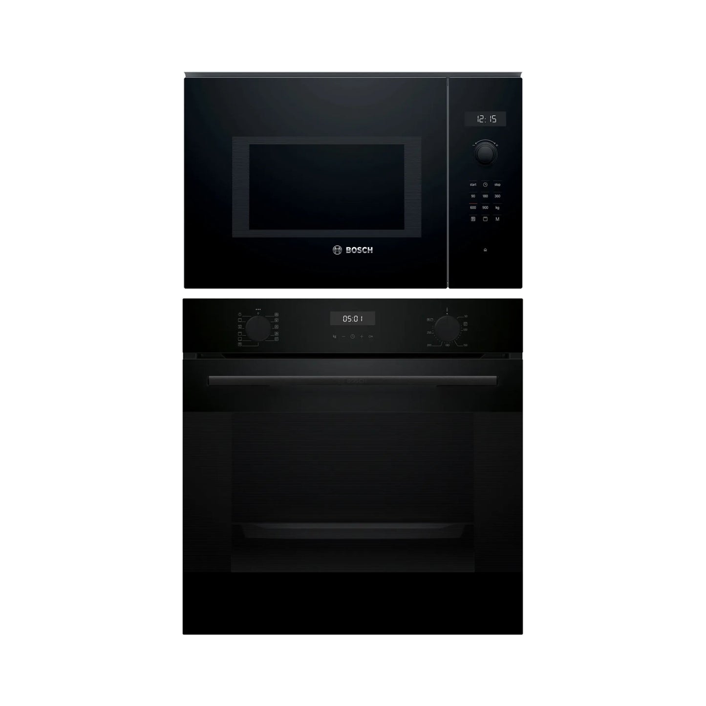 Bosch Built In Oven HUA717BA0I + Bosch Built-In Microwave Series 6 BEL554MB0I