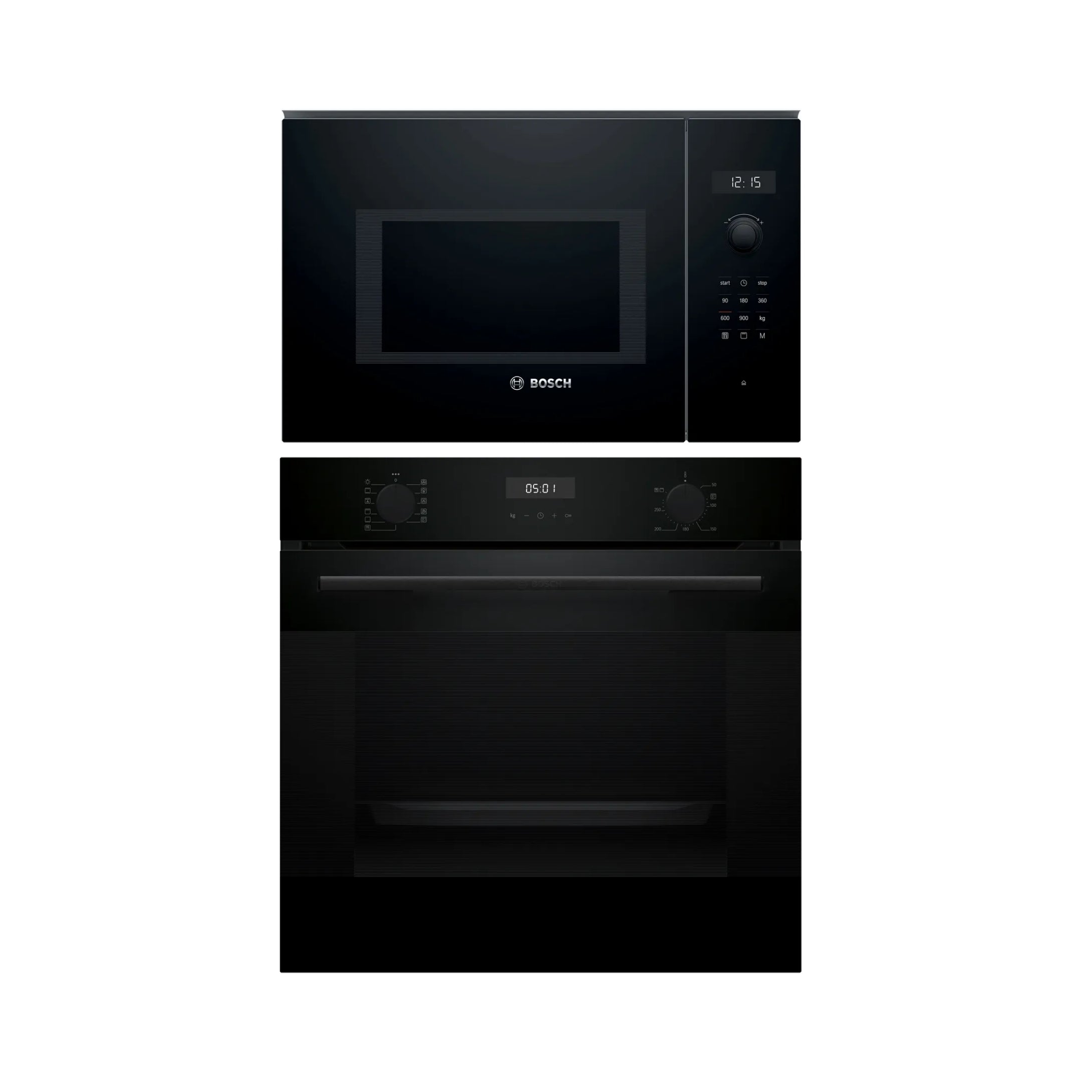 Bosch Built In Oven HUA717BA0I + Bosch Built-In Microwave Series 6 BEL554MB0I