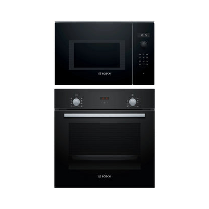 Bosch Built In Oven HBF532BA0I + Bosch Built-In Microwave Series 6 BEL554MB0I