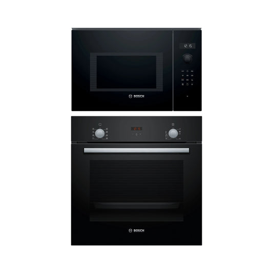 Bosch Built In Oven HBF532BA0I + Bosch Built-In Microwave Series 6 BEL554MB0I