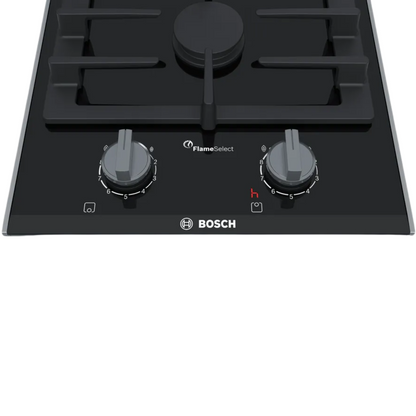 Bosch 60 cm Wall Mounted Chimney DWB68IJ60I + Bosch 30 cm 2 Burner Hob PRB3A6D70I + Bosch 4 Zones Induction Hob PIE651BB5I