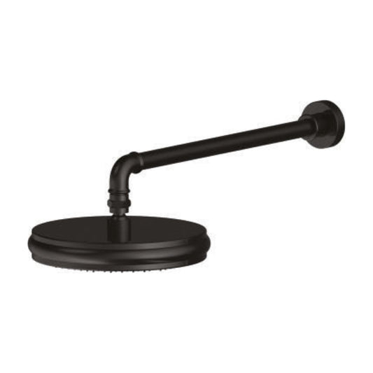 Colston Single Flow Overhead Shower British Hunk BRITISH HUNK SHOWER HEAD - Black Matt