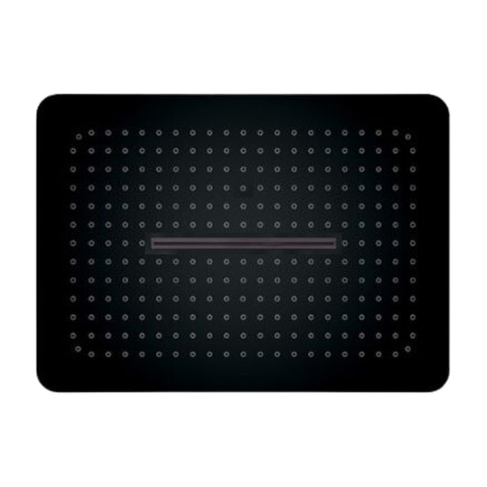 Colston Multi Flow Overhead Shower CARLO FALL BM - Black Matt