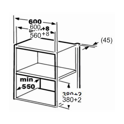 Carysil Built-In Convection Microwave MWO 2