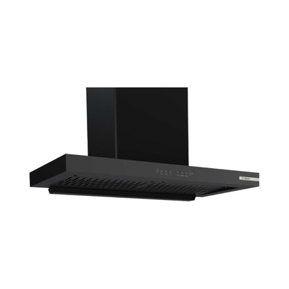 Bosch 90 cm Wall Mounted Chimney DWB98IJ60I + Bosch 78 cm 3 Burner Hob Series 4 PNE7O6G20I