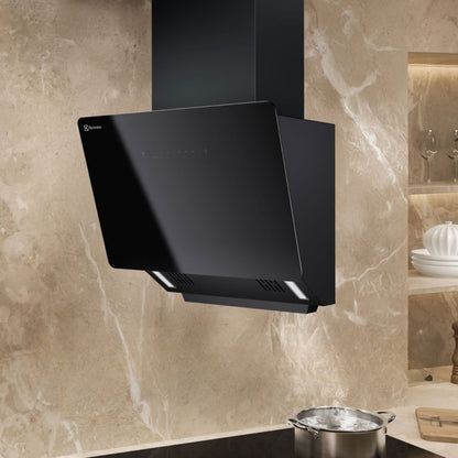 Electrolux 60 cm Wall Mounted Chimney UltimateTaste 700 Series ECS6931GB + Electrolux 60 cm 4 Burner Hob UltimateTaste 300 EHG6430BC