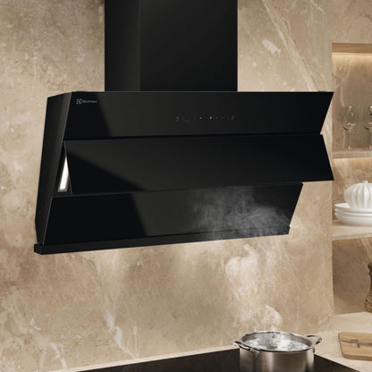 Electrolux 90 cm Wall Mounted Chimney UltimateTaste 700 Series ECS9941GB + Electrolux 78 cm 3 Burner Hob UltimateTaste 300 EHG7330BC