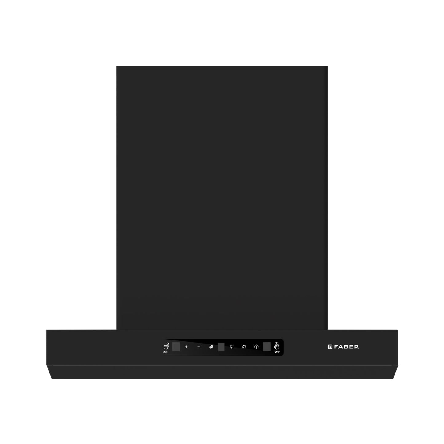 Faber 60 cm Wall Mounted Chimney Charm Series HOOD CHARM BLDC HC SC FL BK IN 60 T + Faber Cooking Range FCR 44L 4B 4FBK