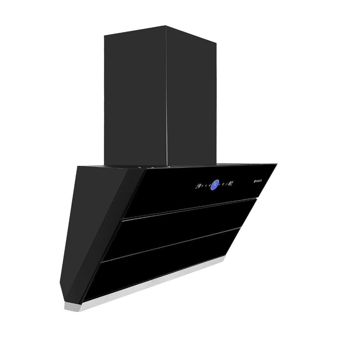 Faber Built In Oven FBIO 82L 11F AF BK + Faber Built-In Microwave FBI MWO 25 SG + Faber 90 cm Wall Mounted Chimney Gen-I Series COMET BLDC FL HC BK 90 + Faber 90 cm 5 Burner Hob Bella Series BELLA HT 905 BR AI FFD