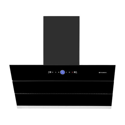 Faber Built In Oven FBIO 82L 11F AF BK + Faber Built-In Microwave FBI MWO 25 SG + Faber 90 cm Wall Mounted Chimney Gen-I Series COMET BLDC FL HC BK 90 + Faber 90 cm 4 Burner Hob Bella Series BELLA HT 904 BR AI FFD