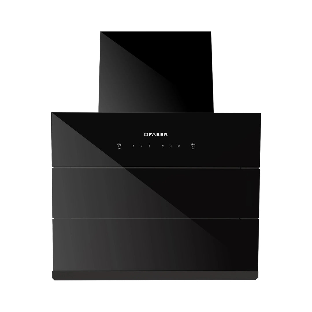 Faber 60 cm Wall Mounted Chimney Auto Clean Series HOOD ARIES FL HC SC BK IN 60 + Faber 60 cm 4 Burner Hob Maxus Series MAXUS HT 604 CRS BR CI AI