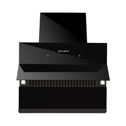 Faber 60 cm Wall Mounted Chimney Auto Clean Series HOOD ARIES FL HC SC BK IN 60 + Faber 70 cm 4 Burner Hob Experia Series EXPERIA HT 704 ALU AI