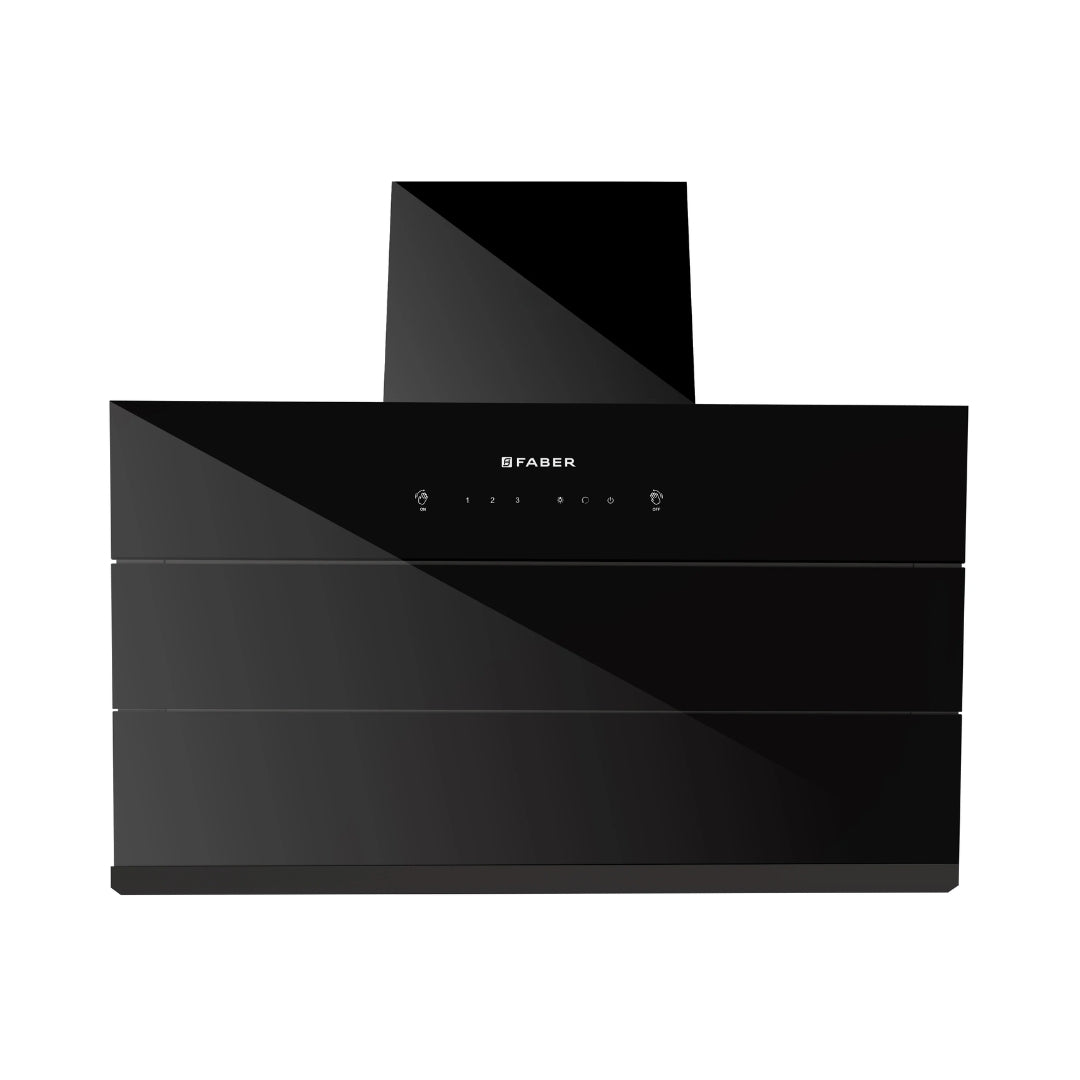 Faber Built In Oven FBIO 75L 9F BK + Faber Built-In Microwave FBI MWO 20 SG BK + Faber 90 cm Wall Mounted Chimney Auto Clean Series HOOD ARIES FL HC SC BK IN 90 + Faber 90 cm 5 Burner Hob Superia Series SUPERIA HT905 BR AI