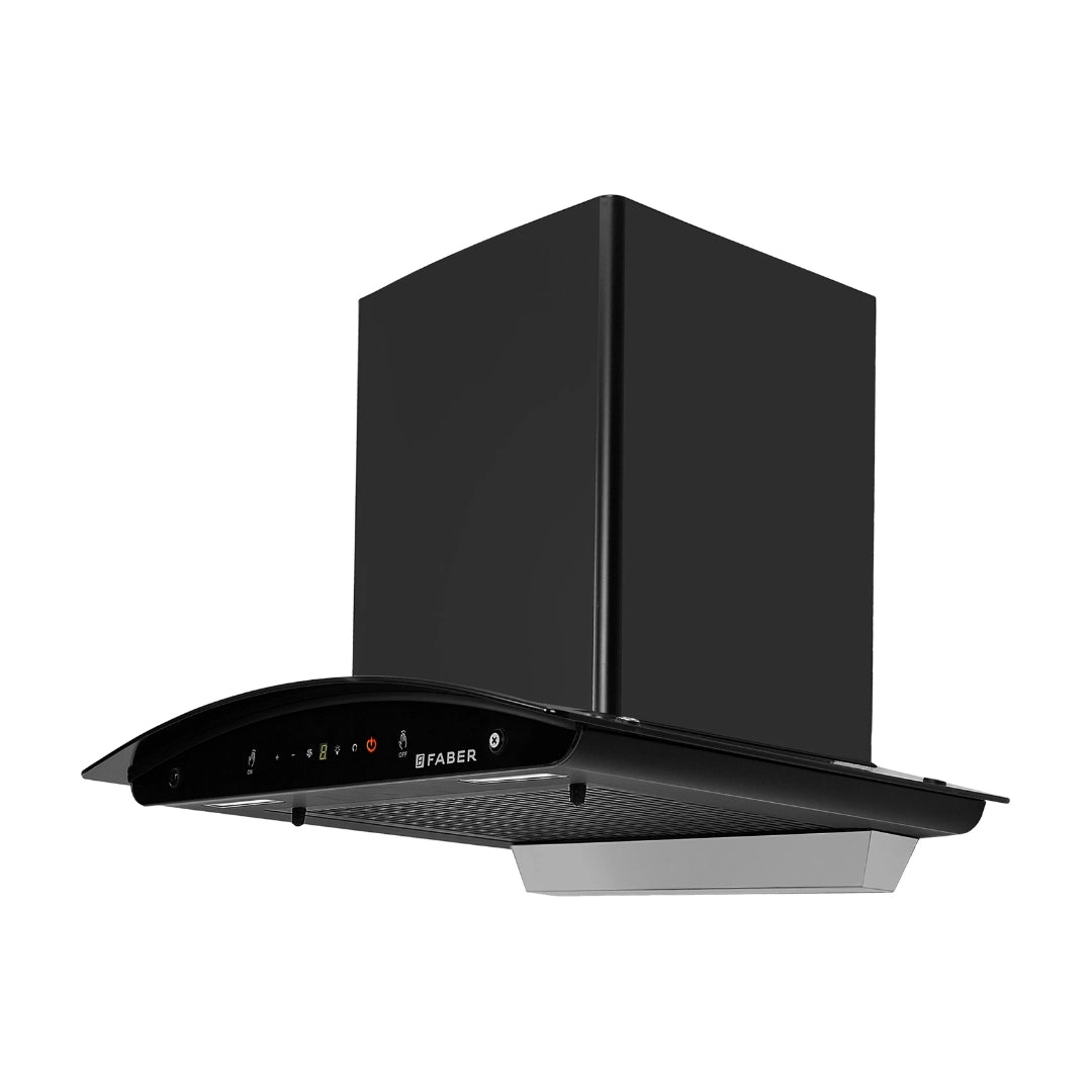 Faber 60 cm Wall Mounted Chimney Gen I Series MYSTIC BLDC FL HC BK 60 on Decure.in