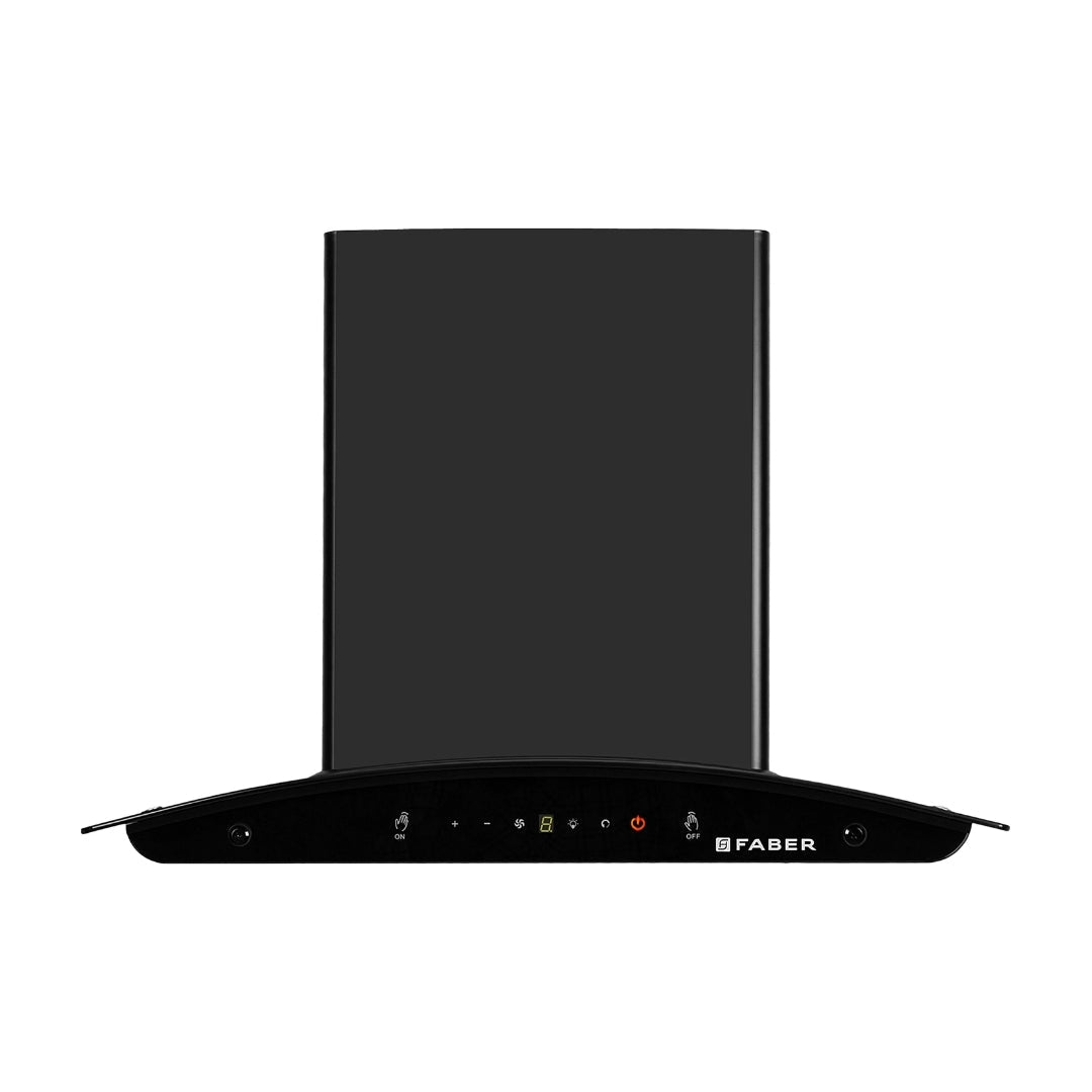 Faber 60 cm Wall Mounted Chimney Gen-I Series MYSTIC BLDC FL HC BK 60 + Faber 60 cm 4 Burner Hob Maxus Series MAXUS HT 604 CRS BR CI AI