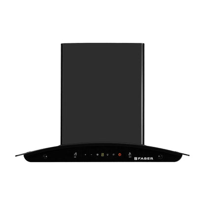 Faber 60 cm Wall Mounted Chimney Gen-I Series MYSTIC BLDC FL HC BK 60 + Faber 60 cm 4 Burner Hob Maxus Series MAXUS HT 604 CRS BR CI AI