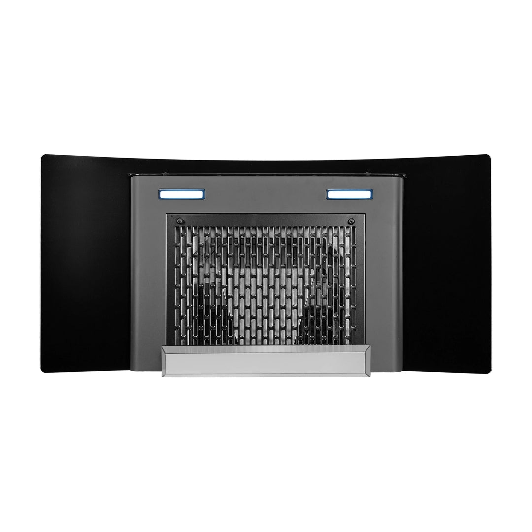 Faber Built In Oven FBIO 75L 9F BK + Faber Built-In Microwave FBI MWO 20 SG BK + Faber 90 cm Wall Mounted Chimney Gen-I Series MYSTIC BLDC FL HC BK 90 + Faber 90 cm 4 Burner Hob Bella Series BELLA HT 904 BR AI FFD